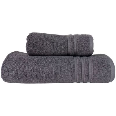 Juego de Toallas de Baño Grecco Grafito