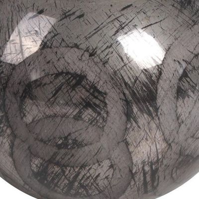 Imagen 2 del producto Portavela Decorativo Greta Grafito Grande