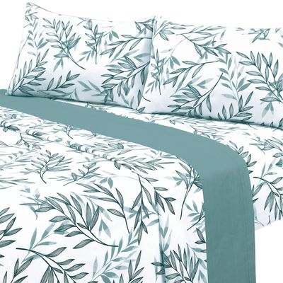 Imagen 1 del producto Juego de Sabanas T144 2 Plazas Ambrosia Indigo