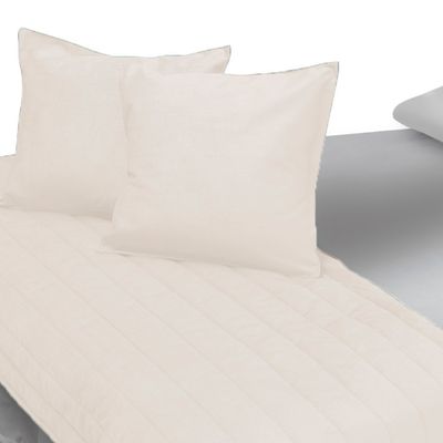 Imagen 2 del producto Piecera Con Fundas Sk Velvet Crudo Reversible