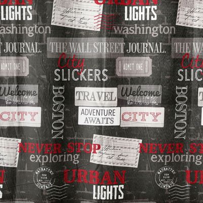 Imagen 2 del producto Cortina de Baño Diseño Urban sin Forro