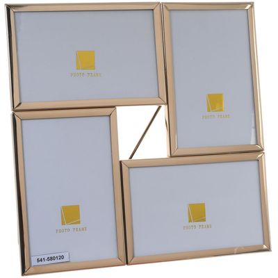 Porta Retrato Decorativo Multiple Friburgo Gold