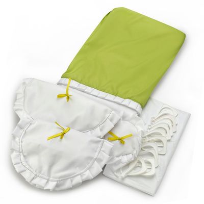 Imagen 2 del producto Juego de Cortina para Baño 6 Piezas Pistacho