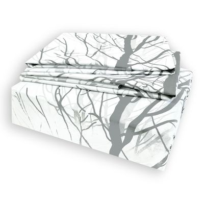 Imagen 2 del producto Juego de Sabanas T144 1,5 Plazas Forest Grey