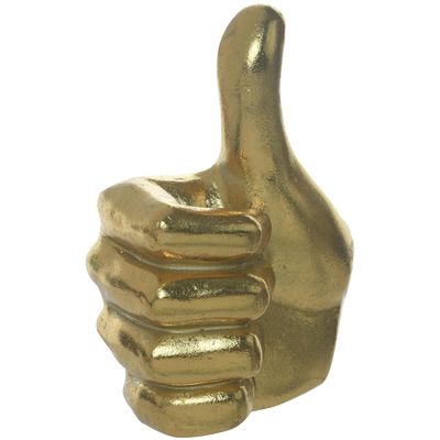 Placa Mural Decorativa Mano Todo Bien Gold