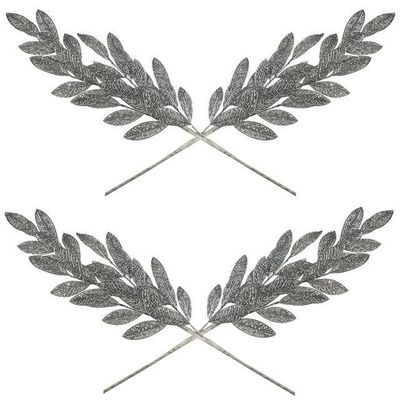 Set 4 Ramas Navideñas Silver 79 Cms.