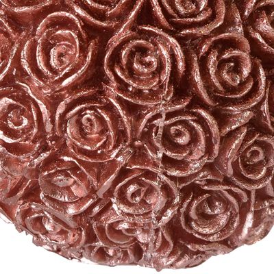 Imagen 2 del producto Vela Decorativa Rosas Palo Rosa Bola
