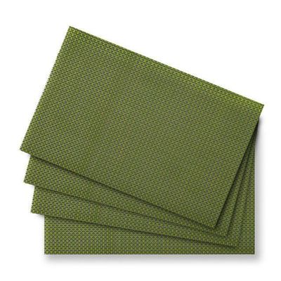 Set de Individuales Decorativo Prado 4 Piezas Verde