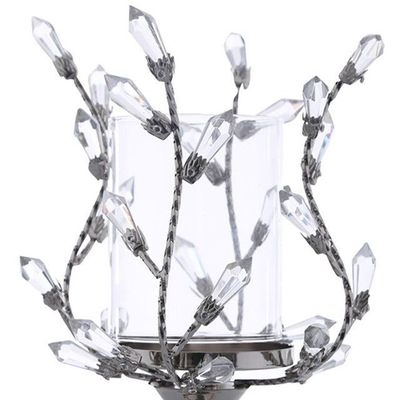 Imagen 2 del producto Portavela Decorativo Zurich Silver Alto