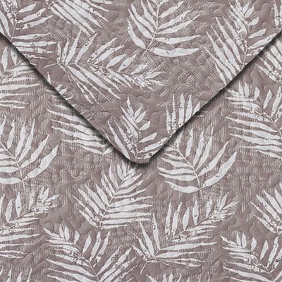 Imagen 2 del producto Quilt Con Piecera Helechos Ocre 1,5 Plazas