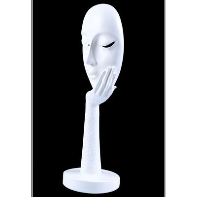 Imagen 2 del producto Figura Decorativa Mascara Blanca