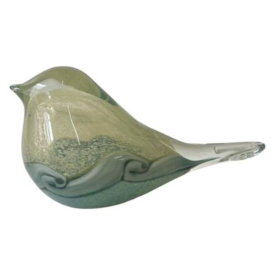 Figura Decorativa Pajaro Jupiter Grande Gris