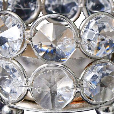 Imagen 2 del producto Portavela Decorativo Verdún Silver Bajo