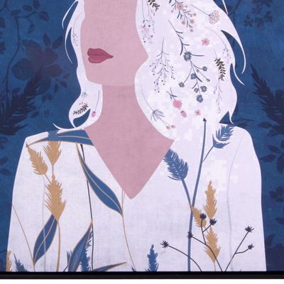 Imagen 2 del producto Cuadro Decorativo Isidora Blue 80 x 80