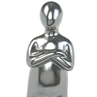 Imagen 2 del producto Figura Decorativa Humano Silver Grande