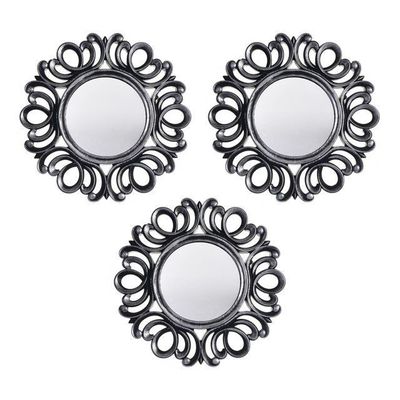 Set de Espejos Versailles Silver 3 Piezas