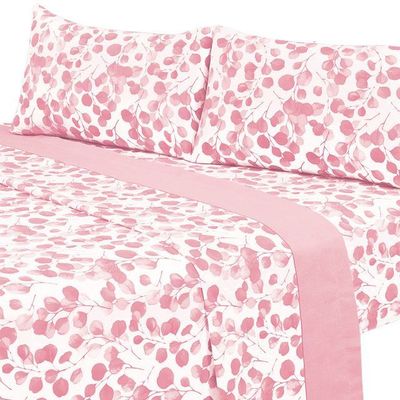 Imagen 1 del producto Juego de Sabanas 144 Hilos 1,5 Plaza Fiama Palo Rosa