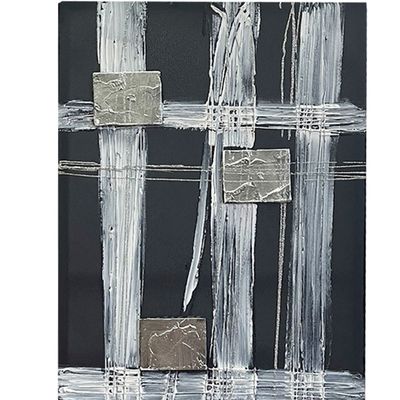 Imagen 2 del producto Cuadro Decorativo Tramas 120 x 40 x 3 Cms.