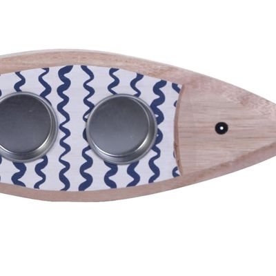 Imagen 2 del producto Portavela Decorativo Marina Blue Triple