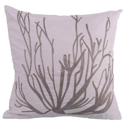 Cojín Decorativo Coral Blanco
