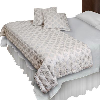 Piecera Con Fundas Aspen Gris Reversible