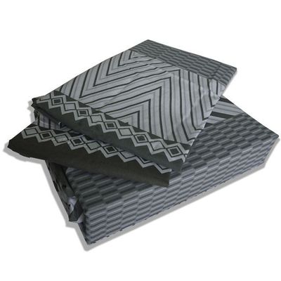 Imagen 2 del producto Juego de Sabanas T144 Illinois Grey 2 Plazas