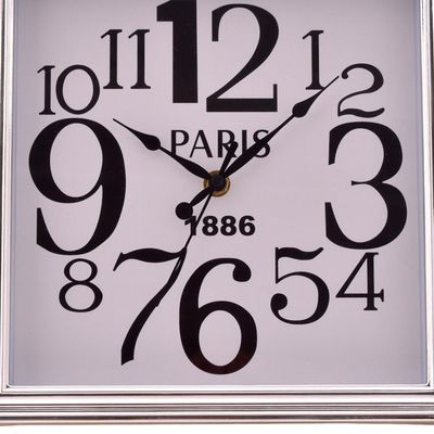 Imagen 2 del producto Reloj Mural Decorativo Basilea Silver