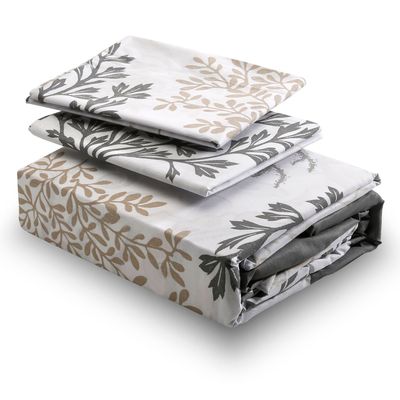 Imagen 2 del producto Juego de Sabanas T144 Superking Coral Gris