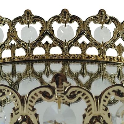 Imagen 2 del producto Centro de Mesa Decorativo Crown Gold