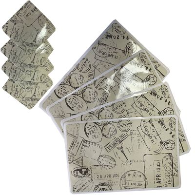 Set 4 Individuales Más 4 Posavasos Postal 8 Piezas