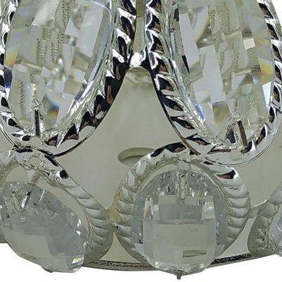 Imagen 2 del producto Portavela Decorativa Verdún Ovalada Silver