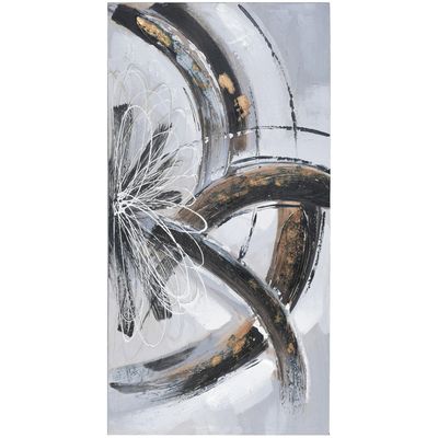 Cuadro Decorativo Flor Transparente 100 x 50