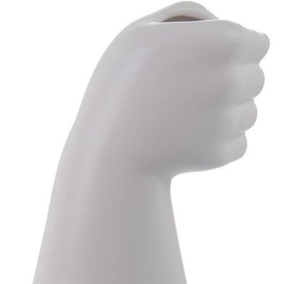 Imagen 2 del producto Jarrón Decorativo Florista Mediano Blanco