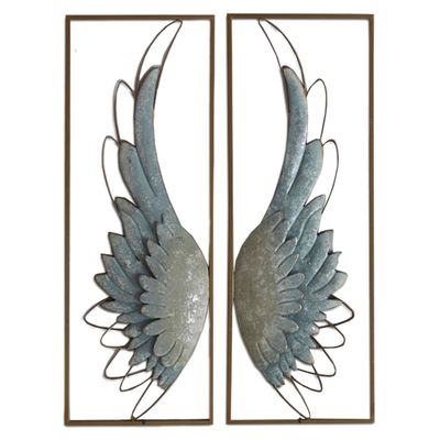 Set Placas Murales Decorativas Angeles