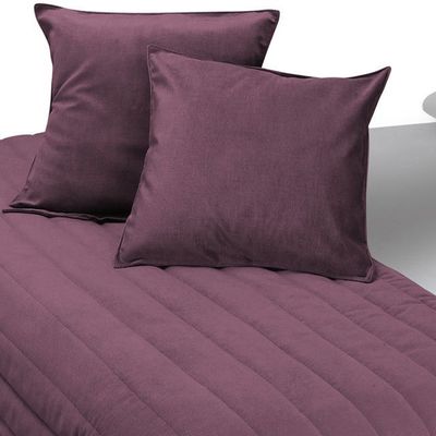 Imagen 2 del producto Piecera Con Fundas Velvet Palo Rosa Reversible