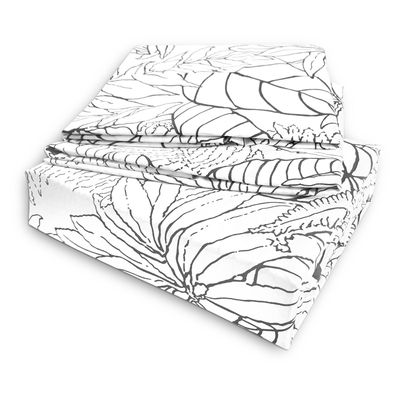 Imagen 2 del producto Juego de Sabanas T144 King Borneo Grafito