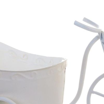 Imagen 2 del producto Porta Maceta Decorativa Triciclo Blanco