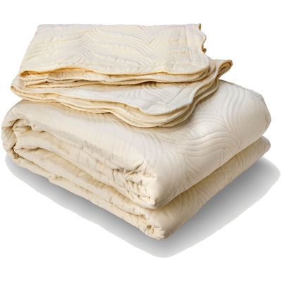 Imagen 2 del producto Quilt Bordado 1,5 Plazas Versailles Amarillo Pastel