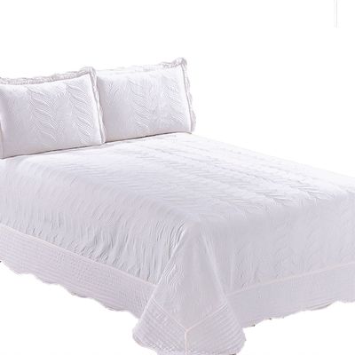 Quilt Bordado King Versailles Blanco