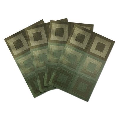 Set 4 Individuales Decorativo Boston Verde