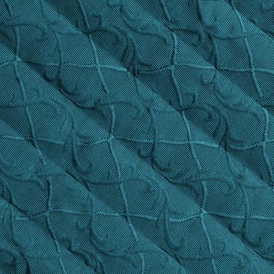 Imagen 2 del producto Piecera Con Fundas Sk Barroco Turquesa Reversible