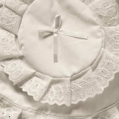 Imagen 2 del producto Juego de Cortina para Baño 6 Pzas Broderie Beige