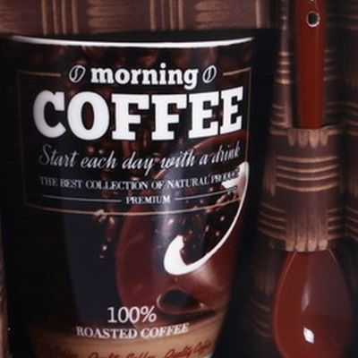 Imagen 2 del producto Tazón Decorativo con Cuchara Morning 2 Piezas