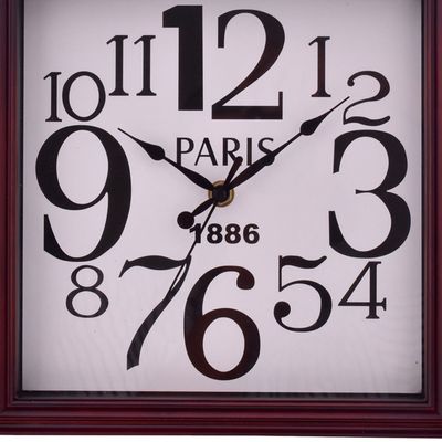 Imagen 2 del producto Reloj Mural Decorativo Basilea Caoba