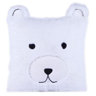 Cojín Decorativo Infantil Osito Blanco