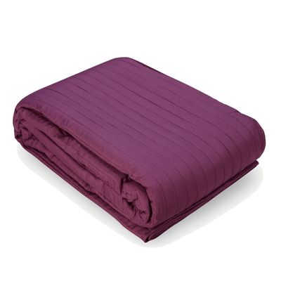 Imagen 2 del producto Cobertor Liso 2 Plazas California Lila