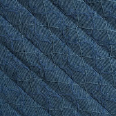 Imagen 2 del producto Piecera Con Fundas Sk Barroco Azul Reversible