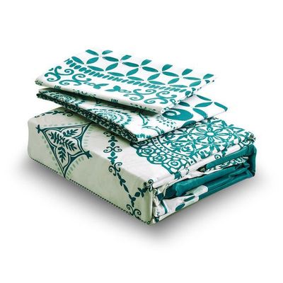 Imagen 2 del producto Juego de Sabanas T144 2 Plazas Marrakech Petroleo