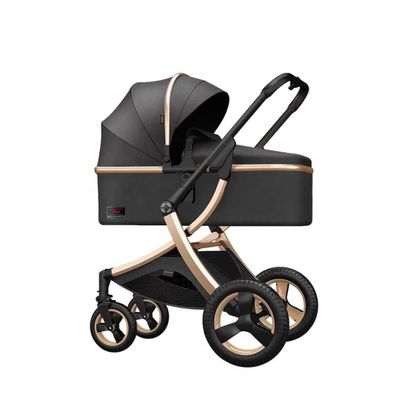 Imagen 2 del producto Coche de Bebé Travel System Simple Life Negro Dorado