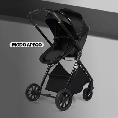 Imagen 2 del producto Coche De Bebé y Silla Nido Bolso Prime Negro - BABYMINE